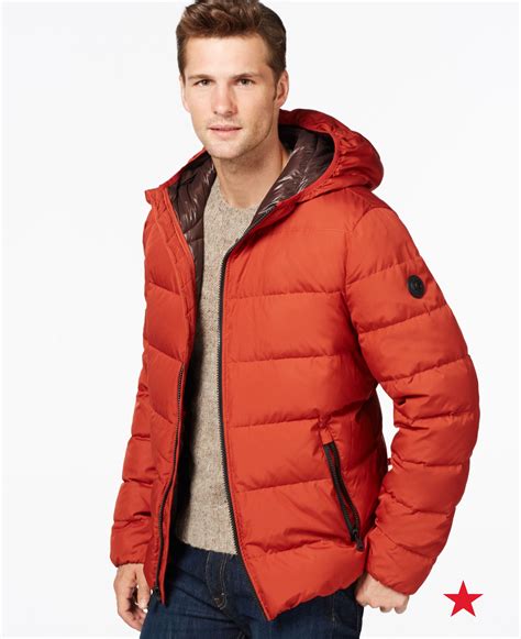 michael kors trench jacket mens|Michael Kors down jacket men's.